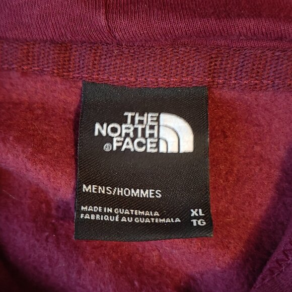 The North Face Men's Half Dome Pullover Hoodie Maroon Men's Size XL Sweater - Picture 14 of 16